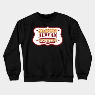 Vintage Jason Aldean COUNTRY MUSIC Crewneck Sweatshirt